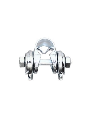 Saddle Clamp Single Rail Chrome.